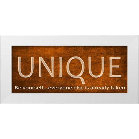 Unique White Modern Wood Framed Art Print by Greene, Taylor