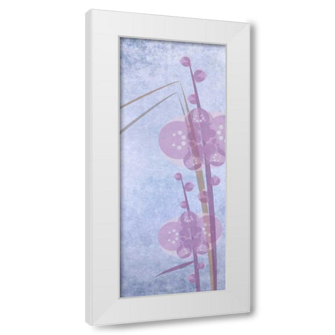 Orchids 1 White Modern Wood Framed Art Print by Greene, Taylor