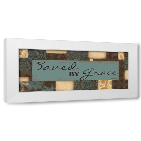 SAVED  White Modern Wood Framed Art Print by Greene, Taylor