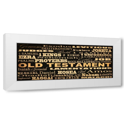 Old Testament White Modern Wood Framed Art Print by Greene, Taylor