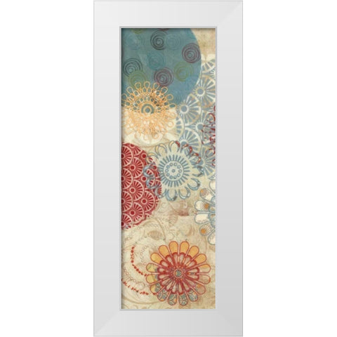 FLORA TRANCE VII White Modern Wood Framed Art Print by Greene, Taylor