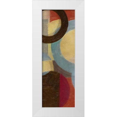 HALO WEAVE V White Modern Wood Framed Art Print by Greene, Taylor
