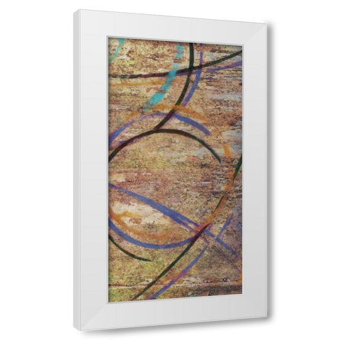 CIRCLE AROUND PANEL II White Modern Wood Framed Art Print by Greene, Taylor