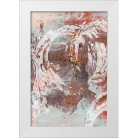 STROKES IN MOTION 2 White Modern Wood Framed Art Print by Greene, Taylor