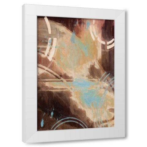 ORBSTRATION A White Modern Wood Framed Art Print by Greene, Taylor