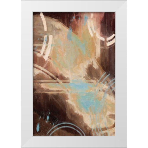 ORBSTRATION A White Modern Wood Framed Art Print by Greene, Taylor