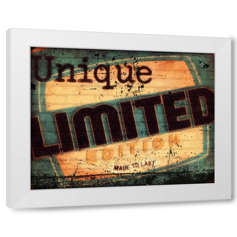 Unique Limied Edition White Modern Wood Framed Art Print by Greene, Taylor