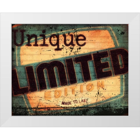 Unique Limied Edition White Modern Wood Framed Art Print by Greene, Taylor