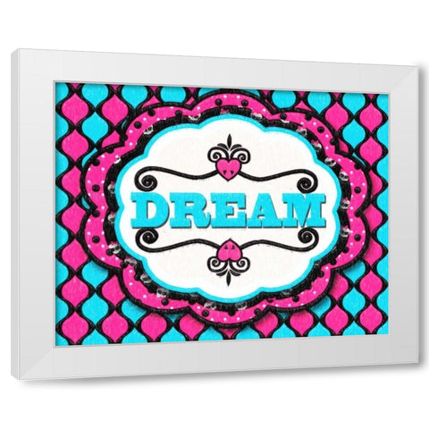 DREAM 2 White Modern Wood Framed Art Print by Greene, Taylor