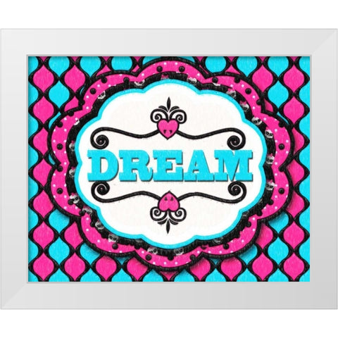 DREAM 2 White Modern Wood Framed Art Print by Greene, Taylor