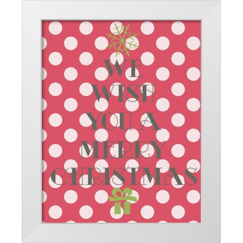 WE WISH TREE White Modern Wood Framed Art Print by Greene, Taylor