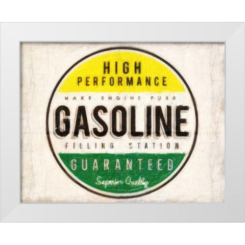 HIGH  PERFORMANCE White Modern Wood Framed Art Print by Greene, Taylor