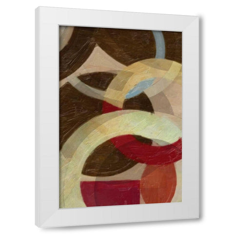 HALO WEAVE III White Modern Wood Framed Art Print by Greene, Taylor