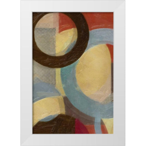 HALO WEAVE V White Modern Wood Framed Art Print by Greene, Taylor