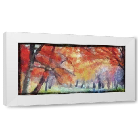 PRISM LANDSCAPE White Modern Wood Framed Art Print by Greene, Taylor