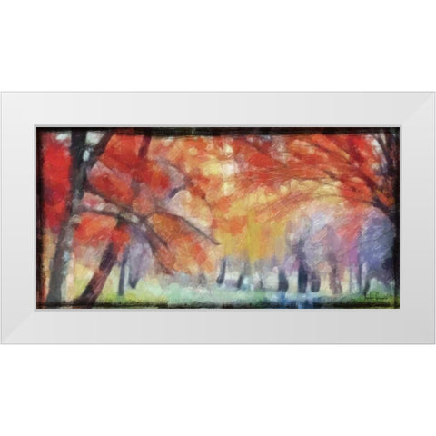 PRISM LANDSCAPE White Modern Wood Framed Art Print by Greene, Taylor