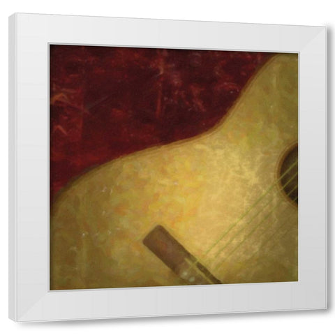 JAMMING  I-NO BLUR 1 White Modern Wood Framed Art Print by Greene, Taylor