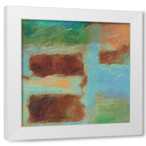 SPECTRUM I White Modern Wood Framed Art Print by Greene, Taylor