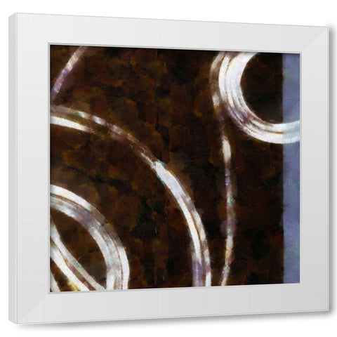 OPALA I White Modern Wood Framed Art Print by Greene, Taylor