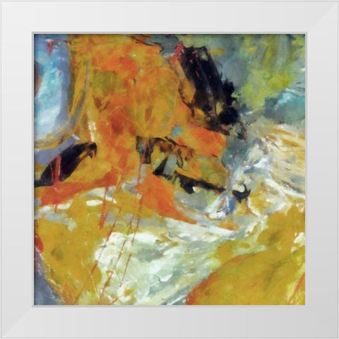 STIGMA I White Modern Wood Framed Art Print by Greene, Taylor