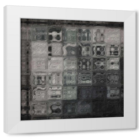 PORTICO White Modern Wood Framed Art Print by Greene, Taylor