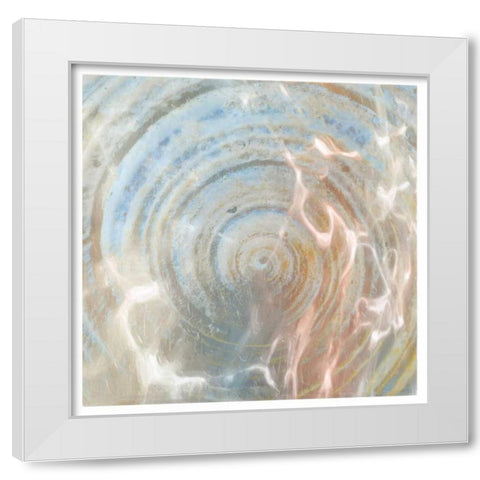 Shell Abstract 2 White Modern Wood Framed Art Print by Greene, Taylor