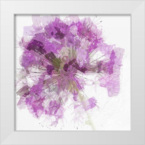 Modern Lilac I White Modern Wood Framed Art Print by Greene, Taylor