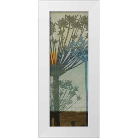 SUMMER BREEZE D White Modern Wood Framed Art Print by Greene, Taylor