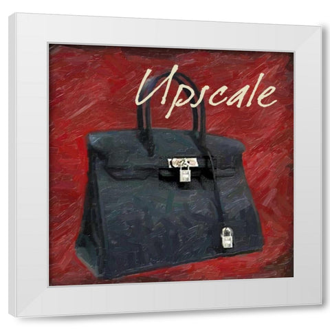 Uplscale Bag White Modern Wood Framed Art Print by Greene, Taylor