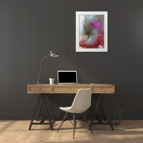 Asleep In The Deep White Modern Wood Framed Art Print by Troisi, Jonny