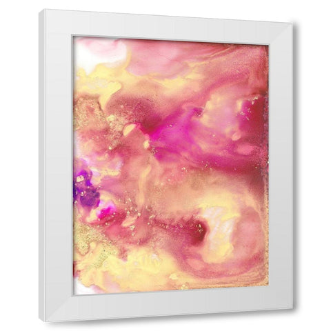 Feed Me To The Waves White Modern Wood Framed Art Print by Troisi, Jonny