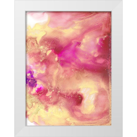 Feed Me To The Waves White Modern Wood Framed Art Print by Troisi, Jonny