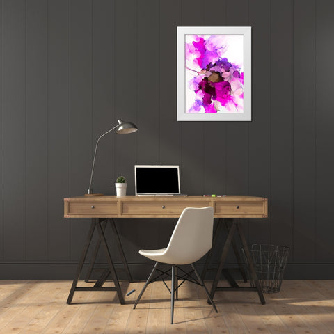 Wavering Radiant 2 White Modern Wood Framed Art Print by Troisi, Jonny