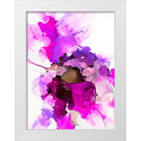 Wavering Radiant 2 White Modern Wood Framed Art Print by Troisi, Jonny