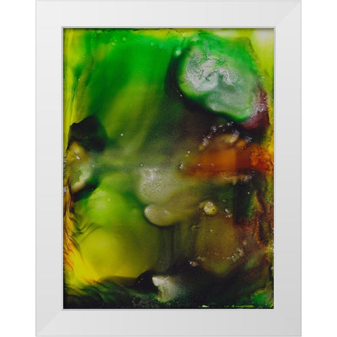 September Sun White Modern Wood Framed Art Print by Troisi, Jonny