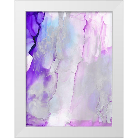 Super Nova White Modern Wood Framed Art Print by Troisi, Jonny