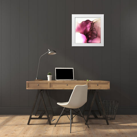 Euclid White Modern Wood Framed Art Print by Troisi, Jonny