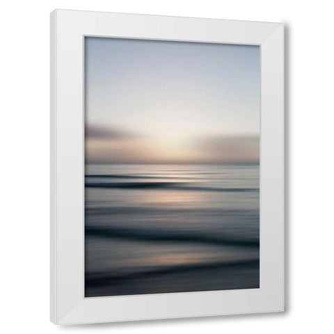 Tropical Sorbet White Modern Wood Framed Art Print by Telik, Tracey