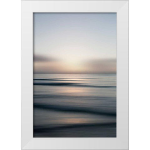 Tropical Sorbet White Modern Wood Framed Art Print by Telik, Tracey