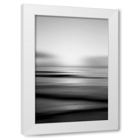 Tropical Sorbet BW White Modern Wood Framed Art Print by Telik, Tracey