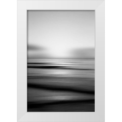 Tropical Sorbet BW White Modern Wood Framed Art Print by Telik, Tracey