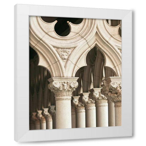 Iconic 30 White Modern Wood Framed Art Print by Telik, Tracey