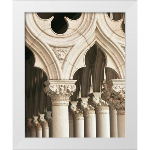 Iconic 30 White Modern Wood Framed Art Print by Telik, Tracey