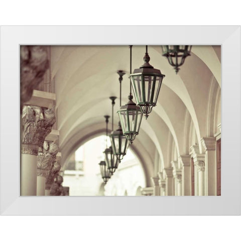 Venice 33 White Modern Wood Framed Art Print by Telik, Tracey