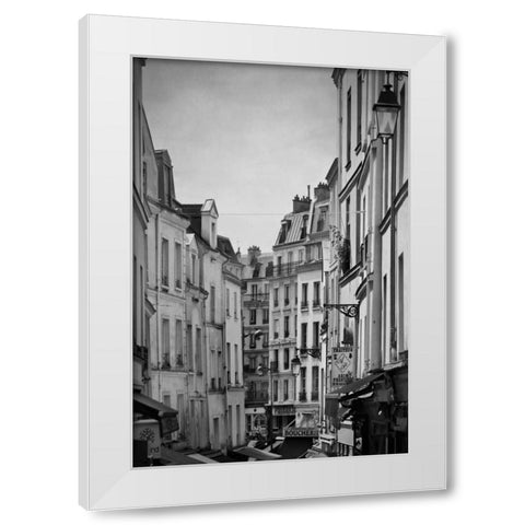 Between The Mouftard 1 White Modern Wood Framed Art Print by Telik, Tracey