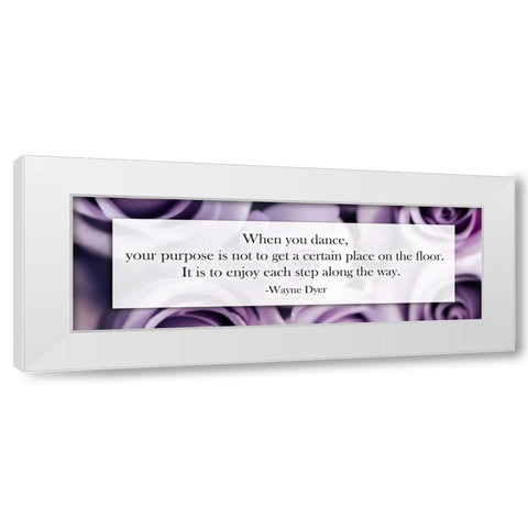 Panel Rose 2 White Modern Wood Framed Art Print by Telik, Tracey