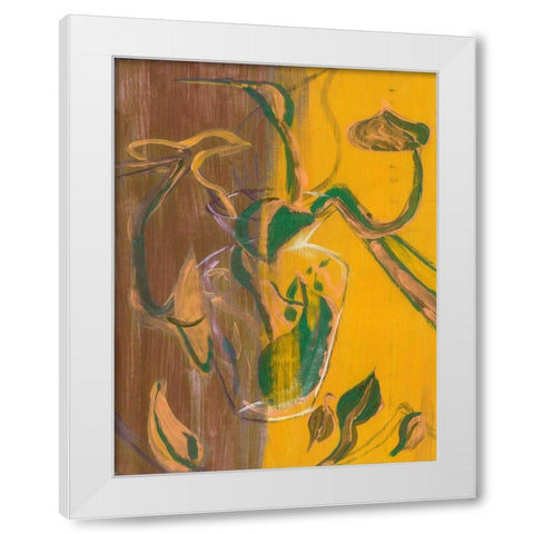 Prospect White Modern Wood Framed Art Print by Pazan, Tony