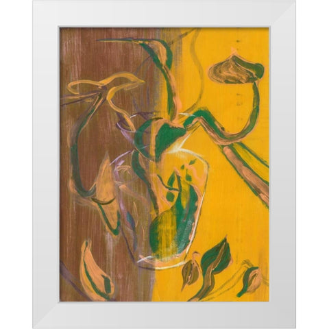 Prospect White Modern Wood Framed Art Print by Pazan, Tony