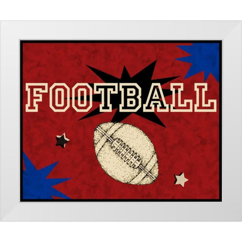 Pig Skin White Modern Wood Framed Art Print by Pazan, Tony