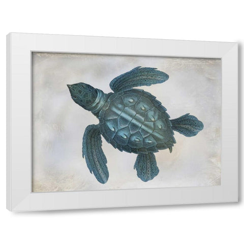 Mr. Tutel White Modern Wood Framed Art Print by Pazan, Tony